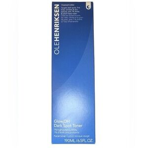 OLE HENRIKSEN Glow 2 OH Dark Spot Toner 190 ml Brand New Sealed in box Jumbo